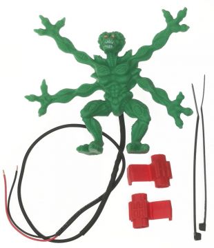Attack From Mars Big-O Jiggly Martian with Light Up Red Eyes